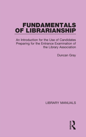 Fundamentals of Librarianship