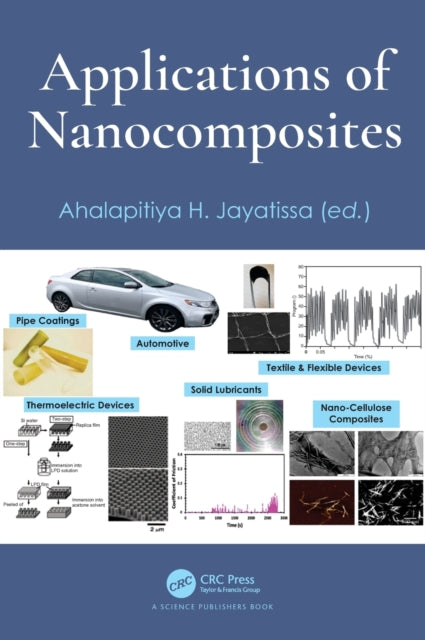 Book cover of: Applications of Nanocomposites. By: Ahalapitiya H. Jayatissa