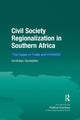 Book cover of: Civil Society Regionalization in Southern Africa. By: Andréas Godsäter
