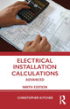 Book cover of: Electrical Installation Calculations. By: Chris Kitcher