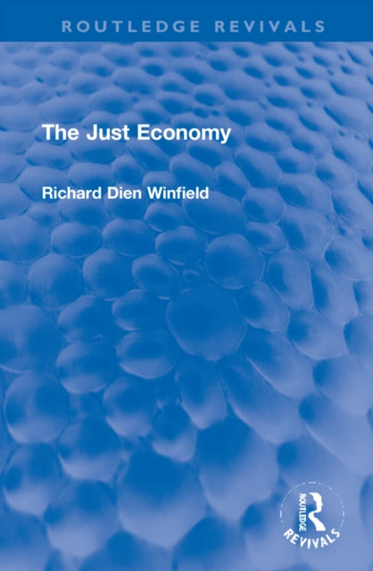 Book cover of: Just Economy