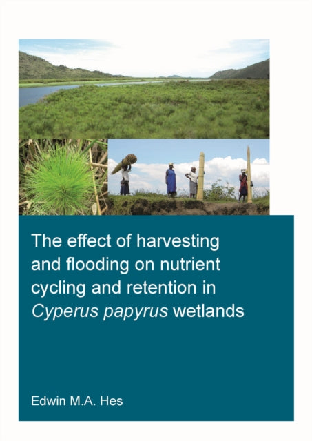 Book cover of: effect of harvesting and flooding on nutrient cycling and retention in Cyperus papyrus wetlands