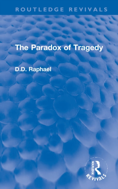 Book cover of: Paradox of Tragedy