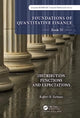 Book cover of: Foundations of Quantitative Finance Book IV: Distribution Functions and Expectations. By: Robert R. Reitano