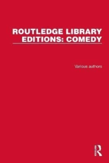 Book cover of: Routledge Library Editions: Comedy