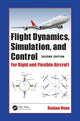 Book cover of: Flight Dynamics, Simulation, and Control. By: Ranjan Vepa