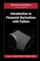 Book cover of: Introduction to Financial Derivatives with Python. By: Elisa Alòs