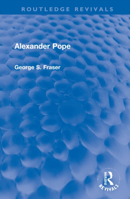Book cover of: Alexander Pope