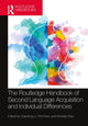 Book cover of: Routledge Handbook of Second Language Acquisition and Individual Differences. By: Shaofeng Li