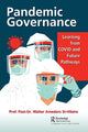 Book cover of: Pandemic Governance. By: Walter Amedzro St-Hilaire