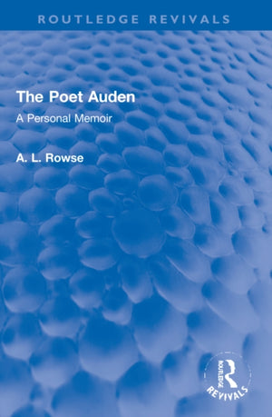 The Poet Auden