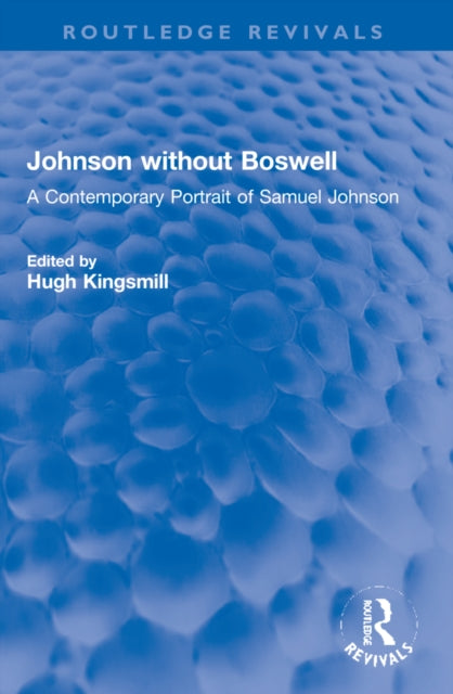 Book cover of: Johnson without Boswell. By: Hugh Kingsmill
