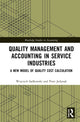 Book cover of: Quality Management and Accounting in Service Industries. By: Wojciech Sadkowsk