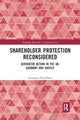 Book cover of: Shareholder Protection Reconsidered. By: Georgios Zouridakis