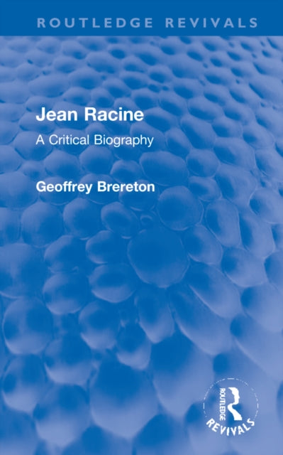 Book cover of: Jean Racine. By: Geoffrey Brereton