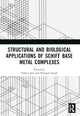 Book cover of: Structural and Biological Applications of Schiff Base Metal Complexes. By: Pallavi Jain