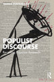 Book cover of: Populist Discourse. By: Yannis Stavrakakis