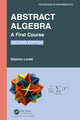 Book cover of: Abstract Algebra. By: Stephen Lovett