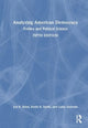 Book cover of: Analyzing American Democracy. By: Jon R. Bond