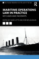 Book cover of: Maritime Operations Law in Practice. By: David Letts