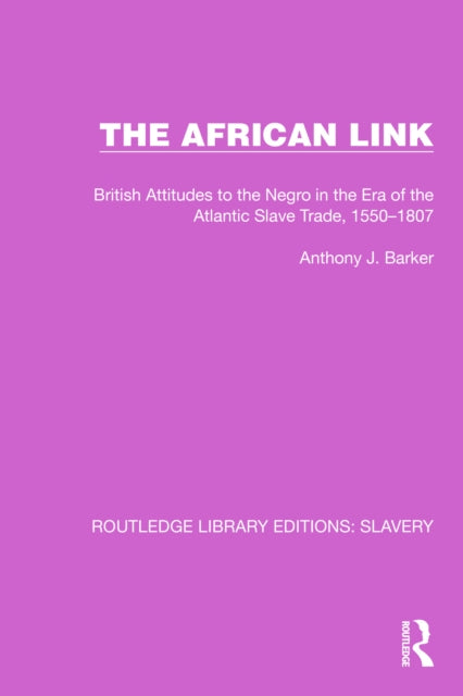 Book cover of: African Link. By: Anthony J. Barker