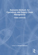 Book cover of: Research Methods for Operations and Supply Chain Management. By: Christer Karlsson