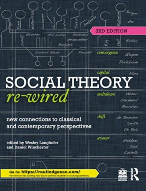 Book cover of: Social Theory Re-Wired. By: Wesley Longhofer