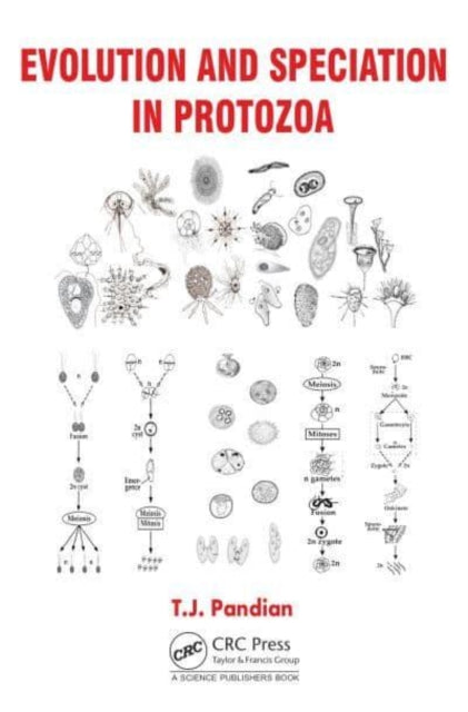 Book cover of: Evolution and Speciation in Protozoa. By: T. J. Pandian