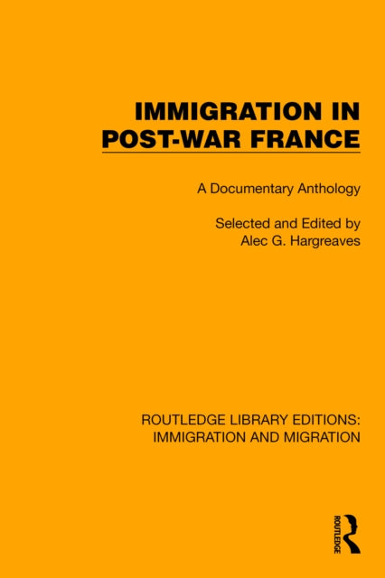 Book cover of: Immigration in Post-War France