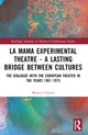 Book cover of: La MaMa Experimental Theatre – A Lasting Bridge Between Cultures. By: Monica Cristini