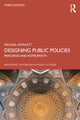 Book cover of: Designing Public Policies. By: Michael Howlett