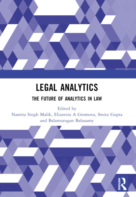 Book cover of: Legal Analytics. By: Namita Singh Malik