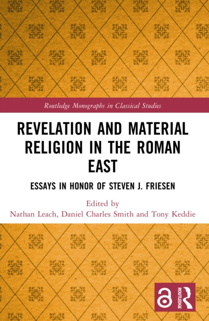 Book cover of: Revelation and Material Religion in the Roman East. By: Nathan Leach