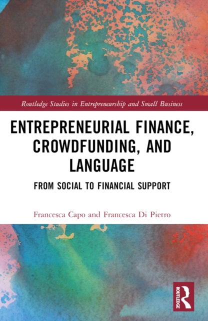 Book cover of: Entrepreneurial Finance, Crowdfunding, and Language