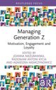 Book cover of: Managing Generation Z. By: Joanna Nieżurawska-Zajac