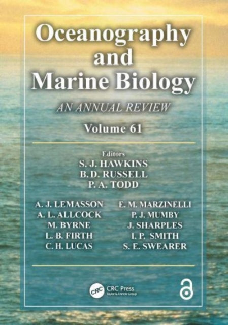 Book cover of: Oceanography and Marine Biology. By: S. J. Hawkins