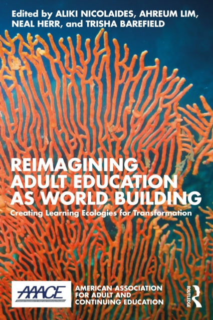 Book cover of: Reimagining Adult Education as World Building. By: Aliki Nicolaides