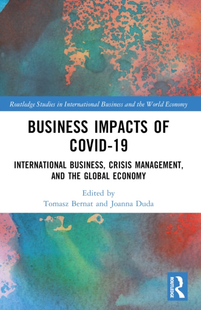 Book cover of: Business Impacts of COVID-19. By: Tomasz Bernat