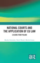 Book cover of: National Courts and the Application of EU Law. By: Monika Domanska