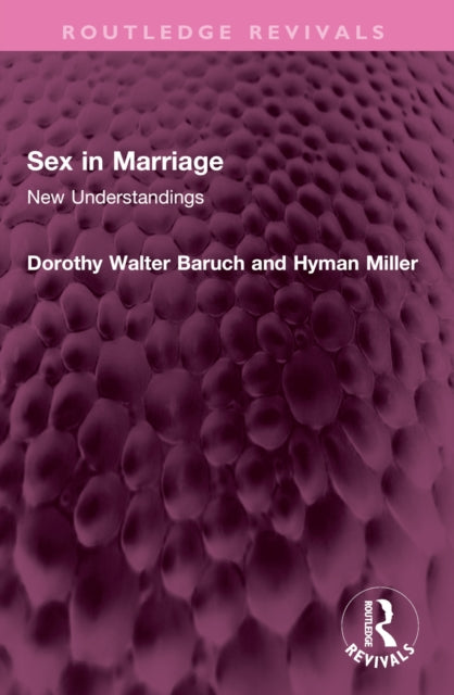 Book cover of: Sex in Marriage