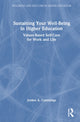 Book cover of: Sustaining Your Well-Being in Higher Education. By: Jorden A. Cummings