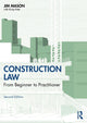 Book cover of: Construction Law. By: Jim Mason