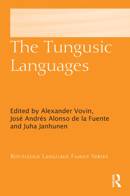 Book cover of: Tungusic Languages. By: Alexander Vovin