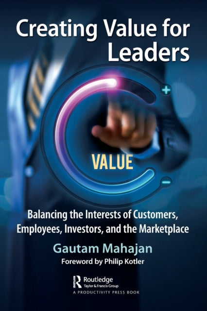 Book cover of: Creating Value for Leaders. By: Gautam Mahajan