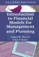 Book cover of: Introduction to Financial Models for Management and Planning. By: James R. Morris