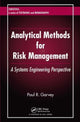Book cover of: Analytical Methods for Risk Management. By: Paul R. Garvey