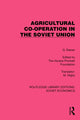 Book cover of: Agricultural Co-operation in the Soviet Union. By: G. Ratner