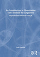 Book cover of: Introduction to Quantitative Text Analysis for Linguistics. By: Jerid Francom