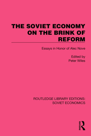 The Soviet Economy on the Brink of Reform