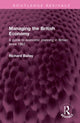 Book cover of: Managing the British Economy. By: Bailey, Richard